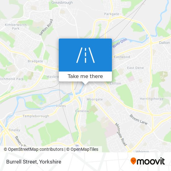 Burrell Street map