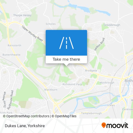 Dukes Lane map