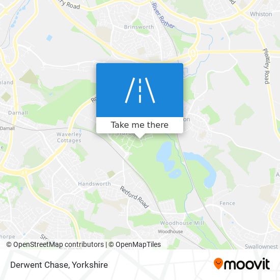 Derwent Chase map