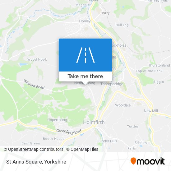 St Anns Square map