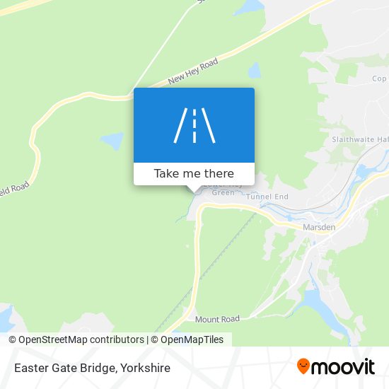 Easter Gate Bridge map