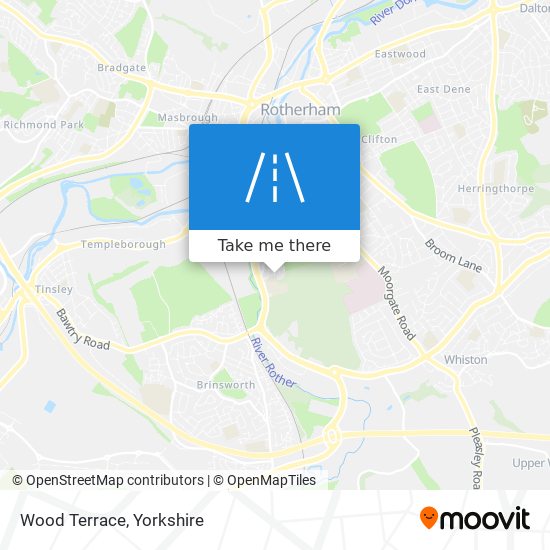 Wood Terrace map