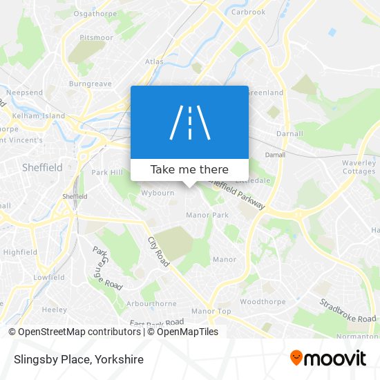 Slingsby Place map