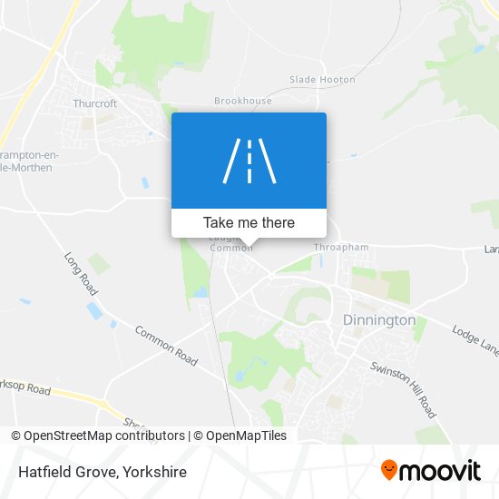 Hatfield Grove map