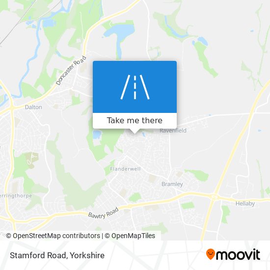 Stamford Road map