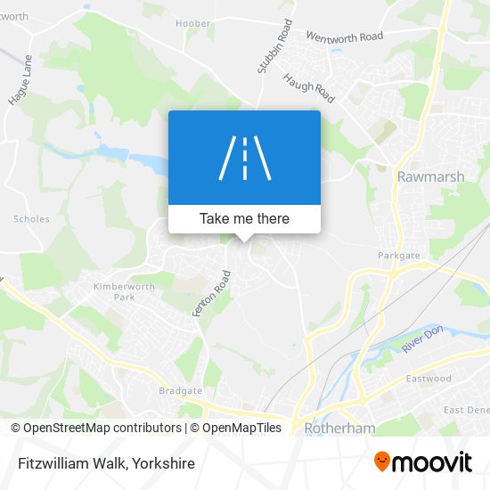 Fitzwilliam Walk map