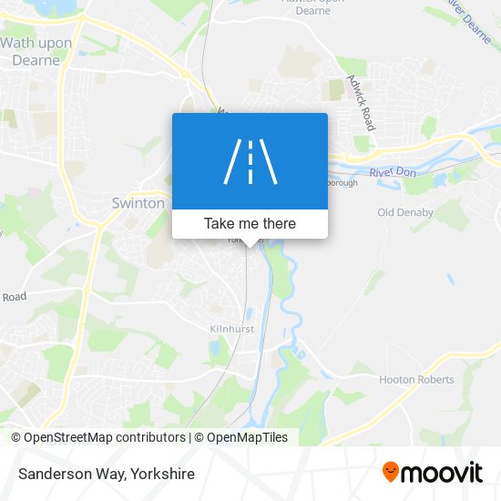 Sanderson Way map