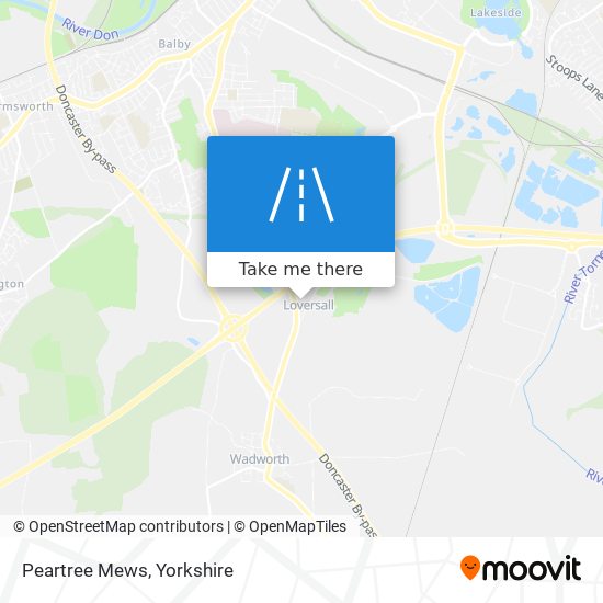 Peartree Mews map