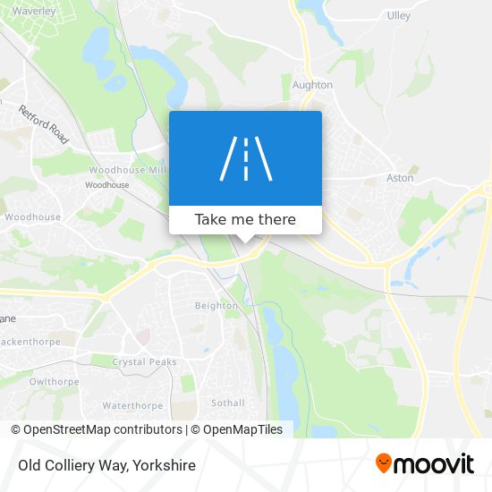 Old Colliery Way map