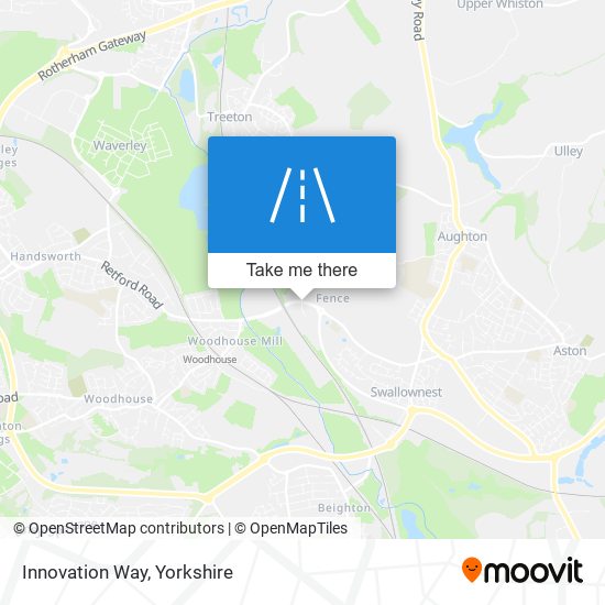 Innovation Way map
