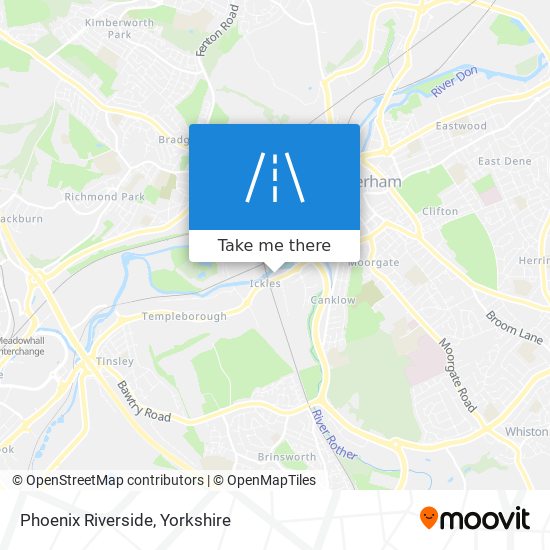 Phoenix Riverside map