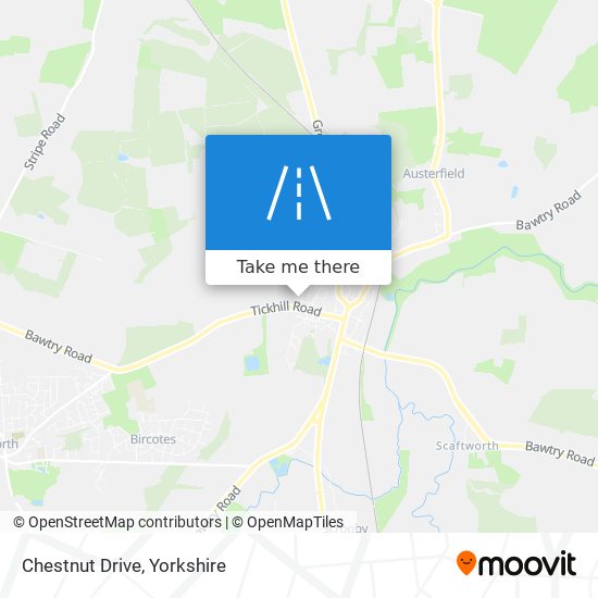Chestnut Drive map