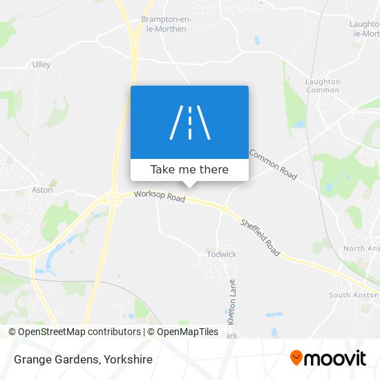 Grange Gardens map