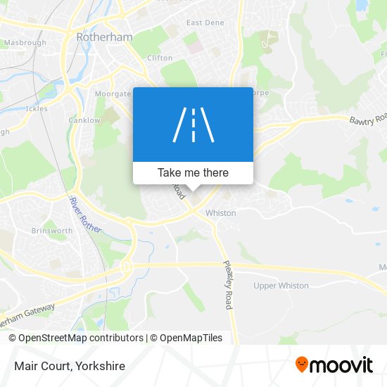 Mair Court map