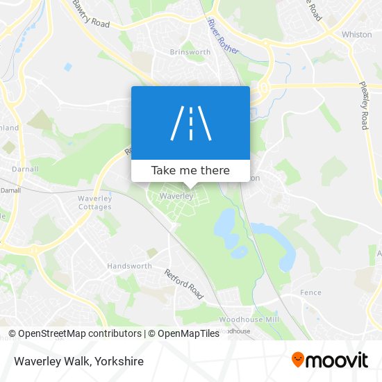 Waverley Walk map