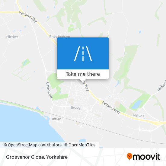 Grosvenor Close map