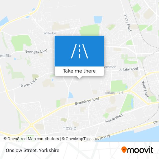 Onslow Street map
