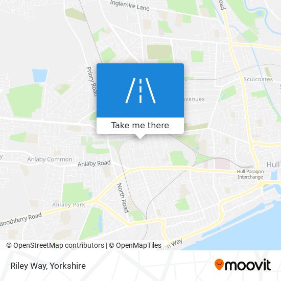 Riley Way map