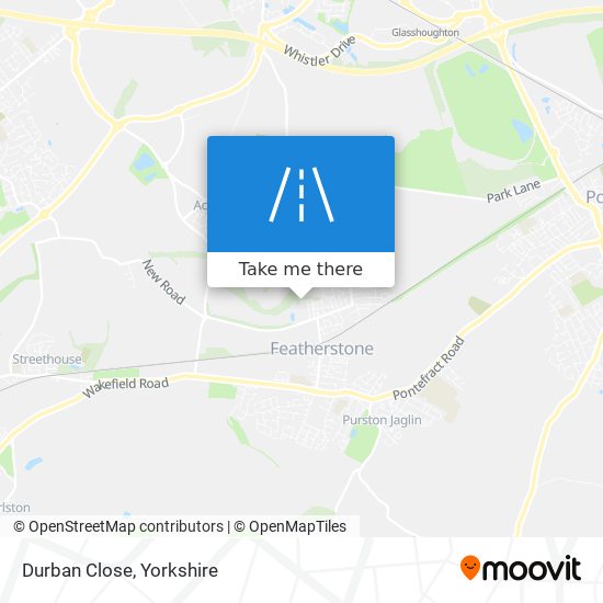 Durban Close map