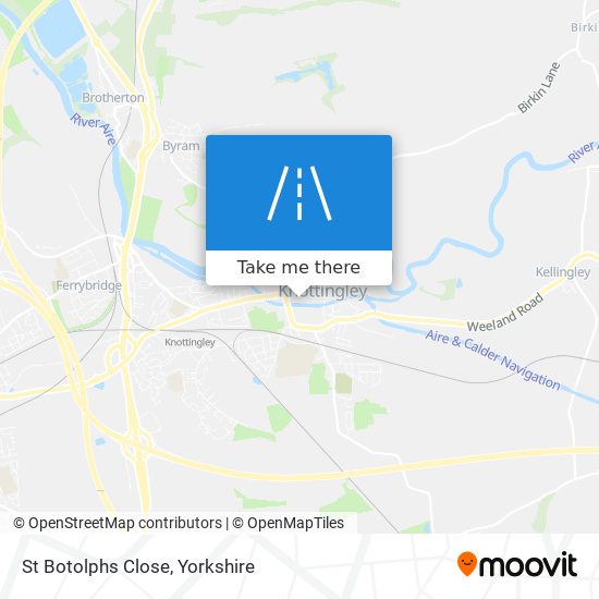 St Botolphs Close map