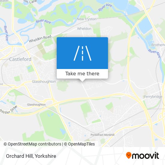 Orchard Hill map