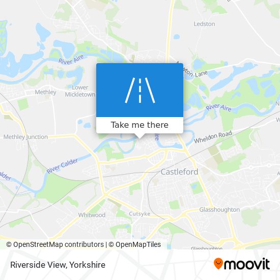 Riverside View map