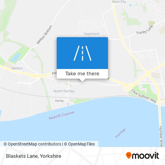 Blaskets Lane map