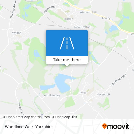 Woodland Walk map