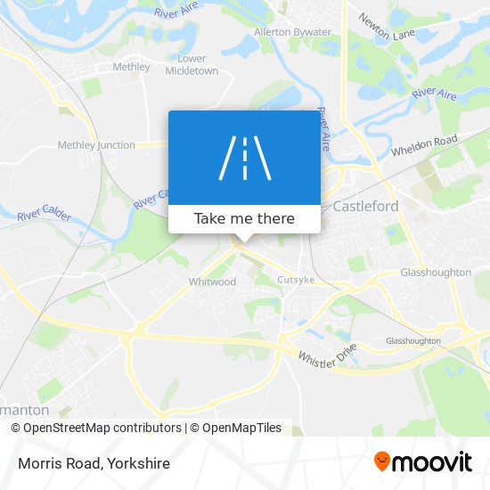 Morris Road map