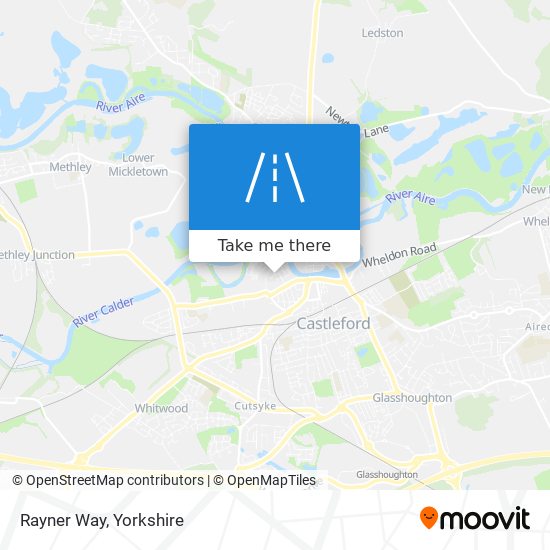 Rayner Way map