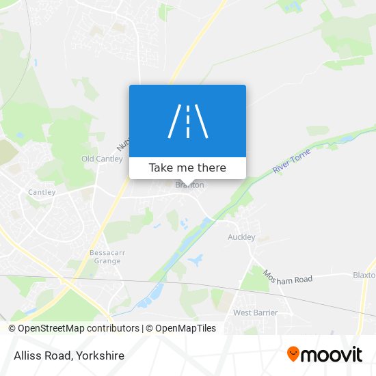 Alliss Road map