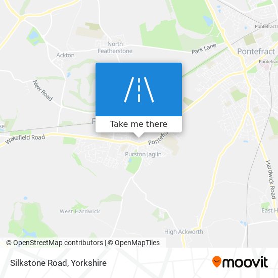 Silkstone Road map