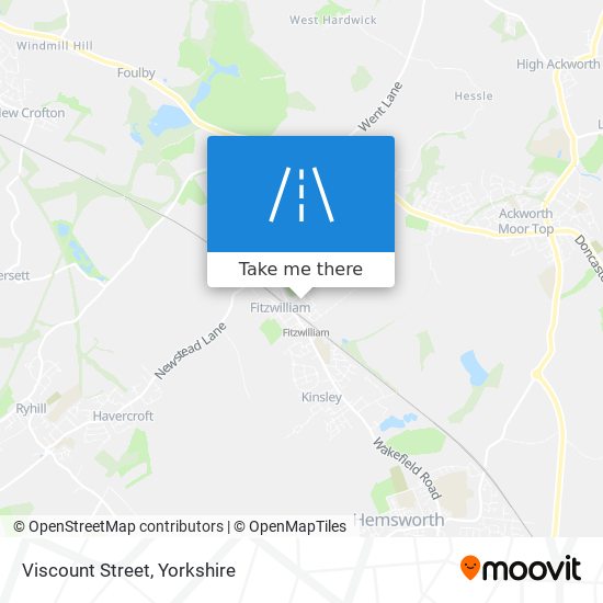 Viscount Street map