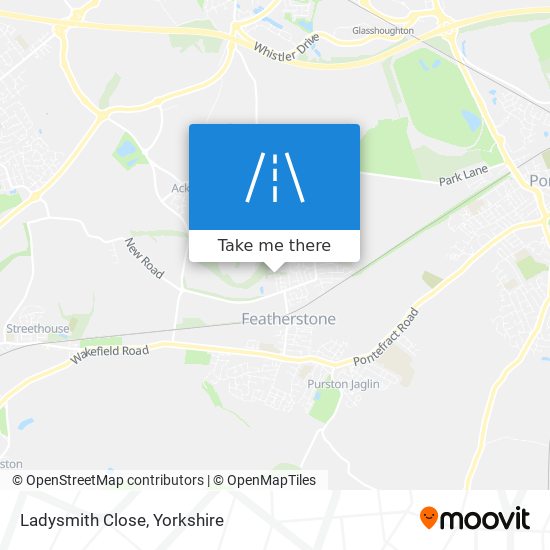 Ladysmith Close map