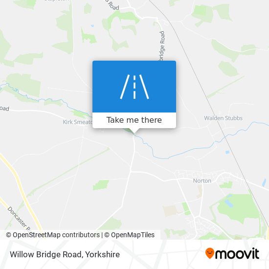 Willow Bridge Road map