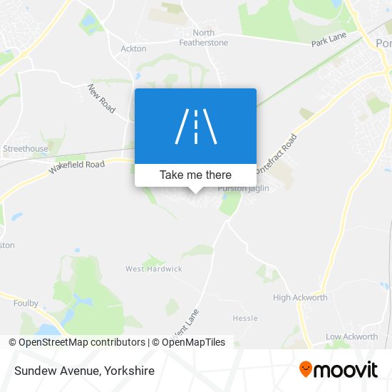 Sundew Avenue map