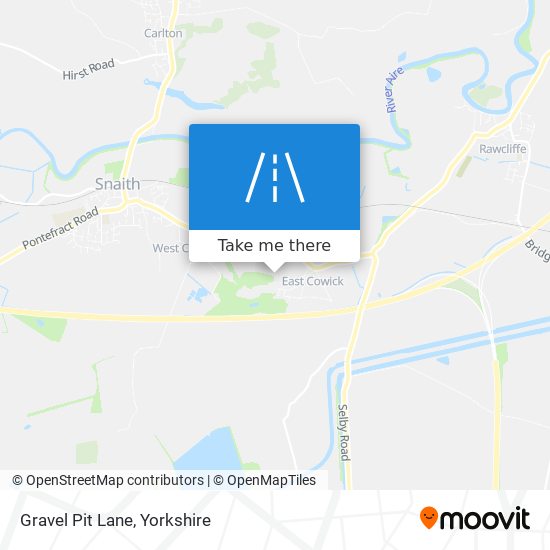 Gravel Pit Lane map