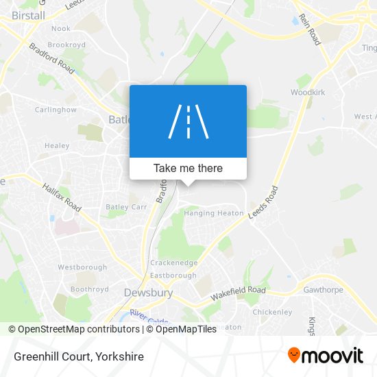 Greenhill Court map