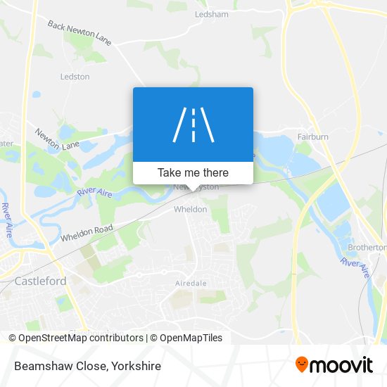Beamshaw Close map
