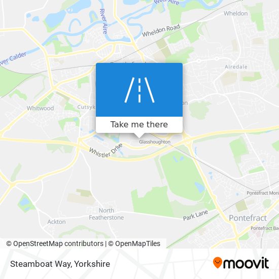 Steamboat Way map