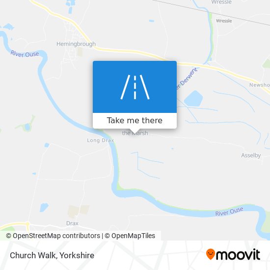 Church Walk map