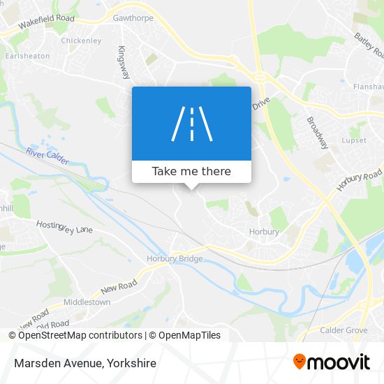 Marsden Avenue map