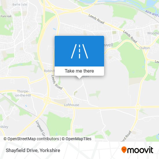 Shayfield Drive map