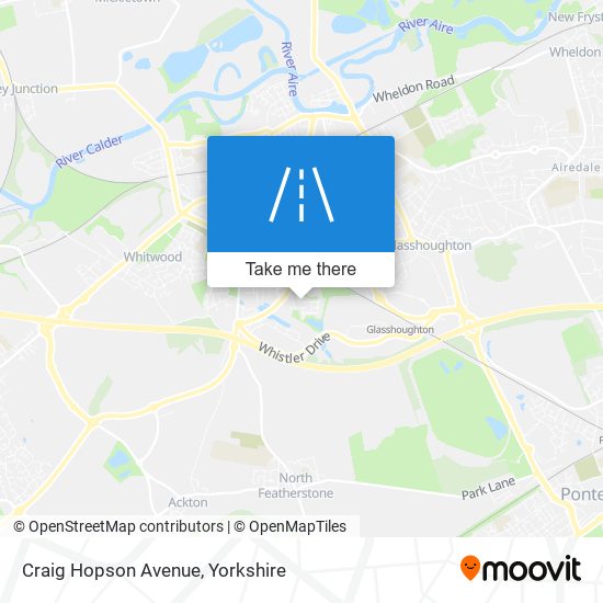 Craig Hopson Avenue map
