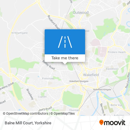 Balne Mill Court map