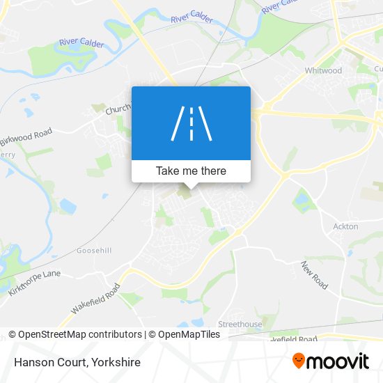 Hanson Court map