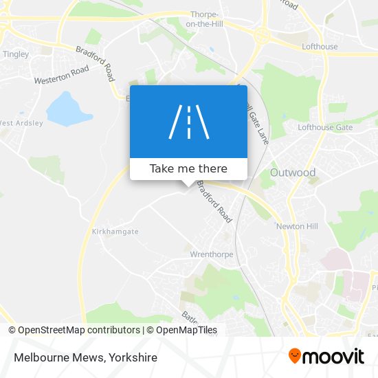 Melbourne Mews map