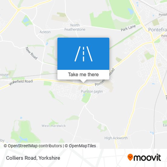 Colliers Road map