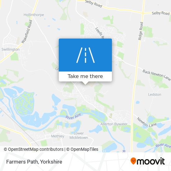 Farmers Path map