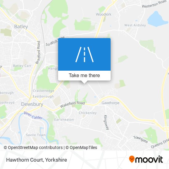 Hawthorn Court map